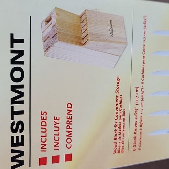 Sunbeam 13pc Westmont Cutlery Block Set - Picture 10 of 12